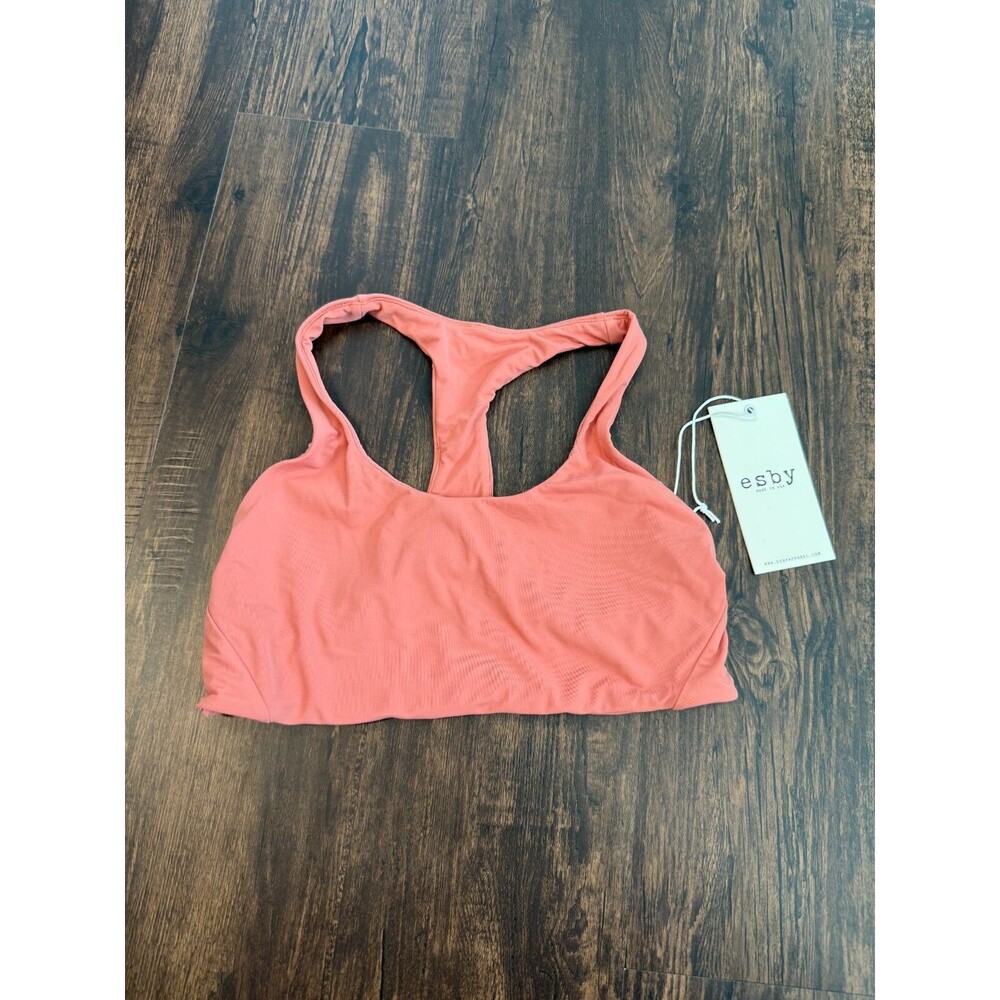 Esby PINK SWIM TOP JAMIE RACERBACK MAUVE XS